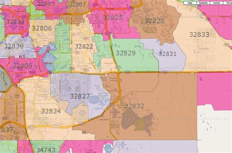 Apopka Zip Code Map