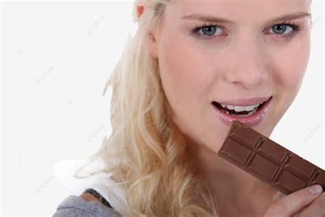 Girl Eating Chocolate Comfortable Gray Woman, Sofa, Living Room ...