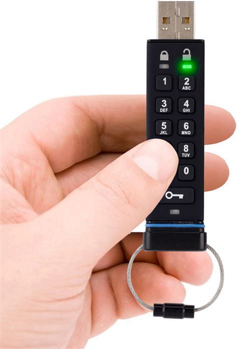 The Toshiba Encrypted USB Flash Drive arrives with high-grade security, PIN entry and self ...