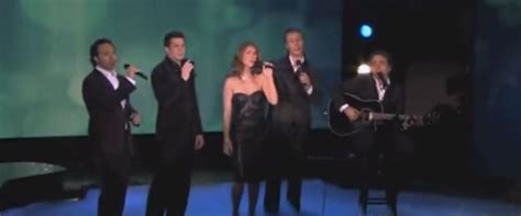 The Tenors Were Singing “Hallelujah”, Then Celine Dion Shocks Them With A Surprise Entry