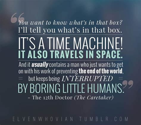 The Caretaker - Quote 5 by ElvenWhovian on DeviantArt