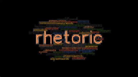 RHETORIC: Synonyms and Related Words. What is Another Word for RHETORIC ...