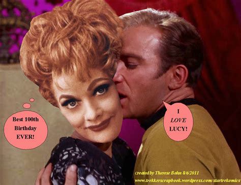I Love Lucy - Happy 100 in Heaven! - Star Trek Fan Art (24344334) - Fanpop