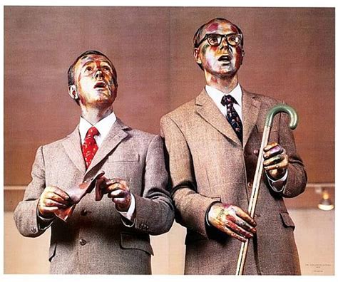 Gilbert & George - THE SINGING SCULPTURE - theboxgallery.de