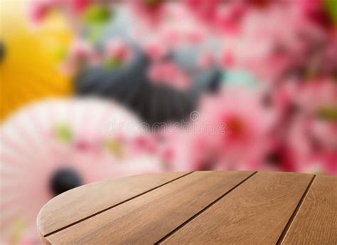 Wooden coffee table stock photo. Image of blossom, japanese - 79026530