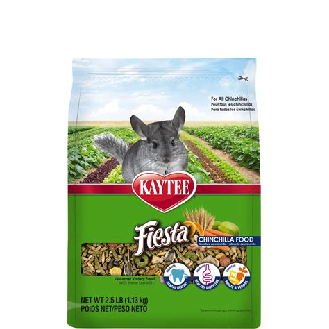 Kaytee Fiesta Chinchilla Food 2.5 pound bag - Walmart.com - Walmart.com