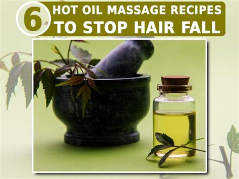 6 Hot Oil Massage Recipes To Stop Hair Fall - Boldsky.com