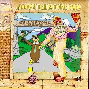 Album Cover Parodies of Elton John - Goodbye Yellow Brick Road