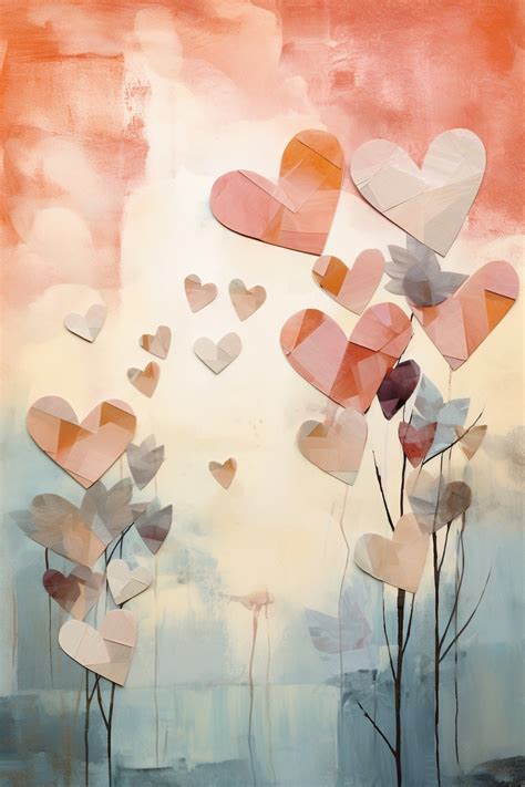 Paper Heart Background Art Free Stock Photo - Public Domain Pictures