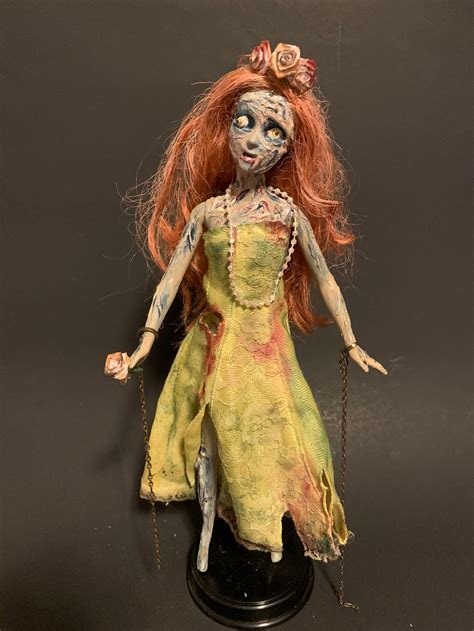 Lovely lady zombie horror Barbie art doll | Etsy