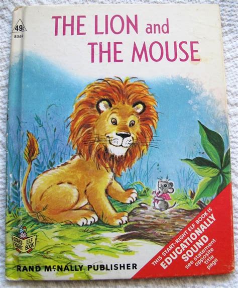 The Lion and the Mouse Children's Book 1968 by SandrasCornerStore, | Lion and the mouse, Classic ...