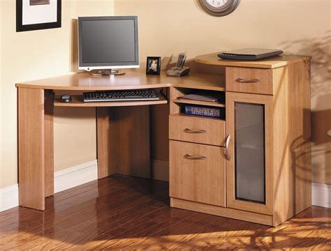 99+ Oak Corner Computer Desk - Contemporary Home Office Furniture Check more at http://www.sewc ...