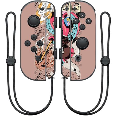 Skin Decal Wrap for Nintendo Joy-Con Controller sticker Octomaid ...