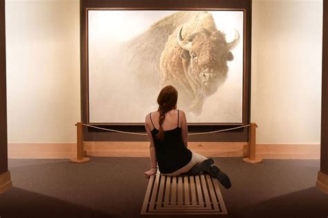 Located in Jackson, Wyoming, the National Museum of Wildlife Art holds ...