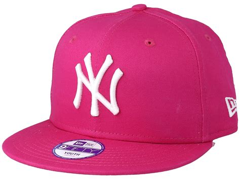 Kids NY Yankees League Basic Hot Pink 9Fifty Snapback - New Era caps ...