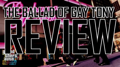 The Ballad of Gay Tony review - YouTube