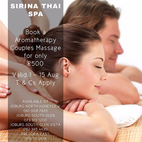 Relax rewind and rejuvenate with a loved one. Book your couples aromatherapy massage for only ...