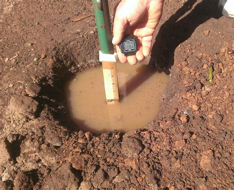 How to do a soil percolation test - Greywater Action