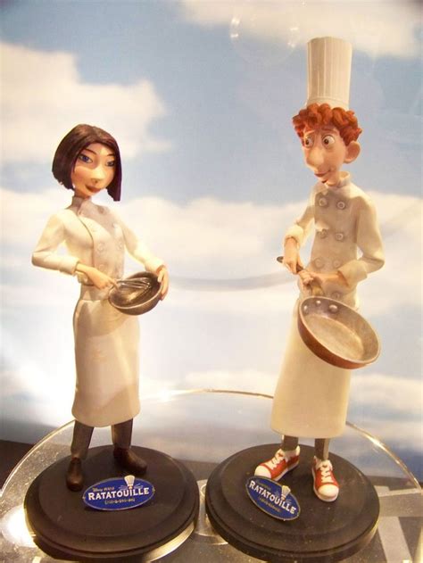 Disney Pixar Ratatouille Colette and Linguini statues | Disney, Bff photoshoot, Ratatouille disney