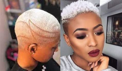 30+ stunning white dye on short African hairstyles for 2023 - Briefly.co.za