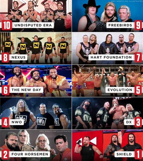 WWE Names The 10 Best Factions Of All Time