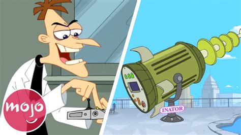 Top 10 Dr Doof Inators on Phineas and Ferb - YouTube