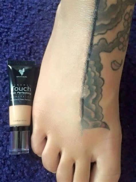 Just look at the tattoo cover up with our new concealer Find your shade match at www ...