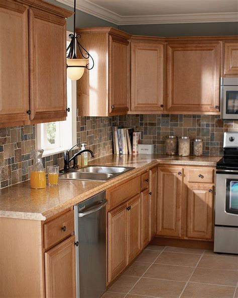 Beautiful Kitchen Backsplash Ideas With Oak Cabinets - Kitchen Ideas