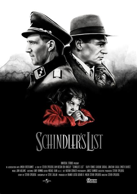 Schindler's List (1993) [1200 1697] by Davide Morettini | Movie posters ...