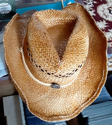 Toby Keith Brand Straw Cowboy Hat Handmade Headwear -… - Gem