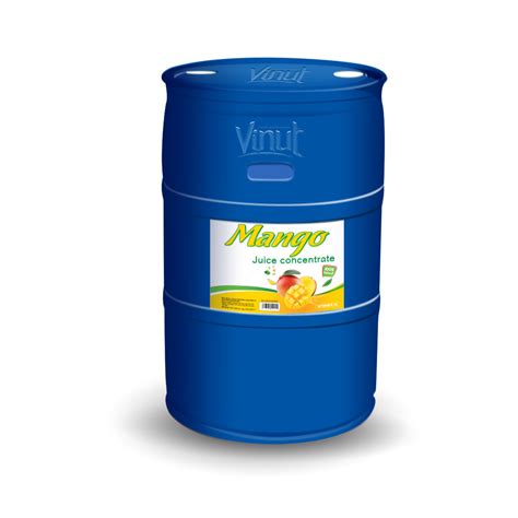 200L Drum Mango Juice Drink Concentrate - JUICE CONCENTRATE MANUFACTURER