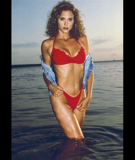 1992: Elizabeth Berkley as Jessie Spano from Saved by the bell | Evolution of the bikini ...