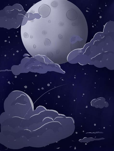 A quick night sky drawing