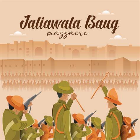 Jallianwala Bagh Massacre Creative 6882438 Vector Art at Vecteezy