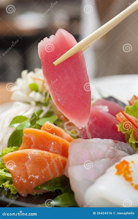 Fresh Tuna sushi stock photo. Image of diet, asia, asian - 26424316