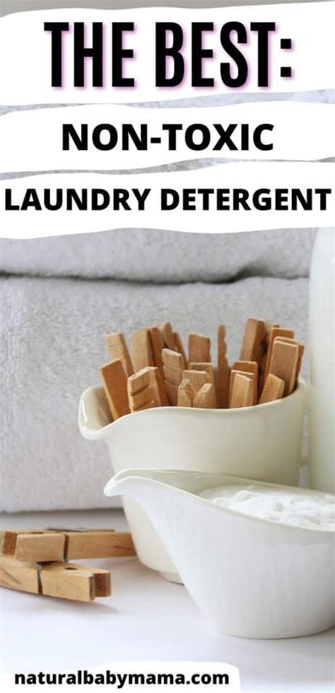 The Best Non-Toxic Laundry Detergent - Natural Baby Mama