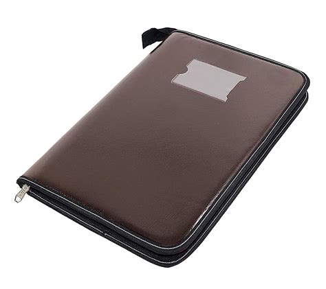 Folder File for Documents Leather Multipurpose 40 File Sleeve to Store ...