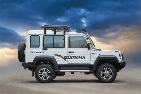 Force Gurkha Xtreme White Side 2018 - AUTOBICS