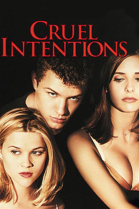 Cruel Intentions Movie Poster - Sarah Michelle Gellar, Ryan Phillippe ...