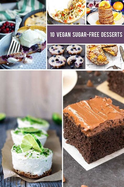 10 Vegan Sugar-Free Desserts That Will Satisfy Your Sweet Cravings ...