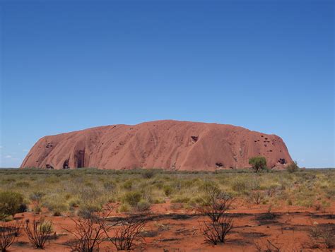 Free Stock photo of Beautiful View of Famous Uluru Rock | Photoeverywhere