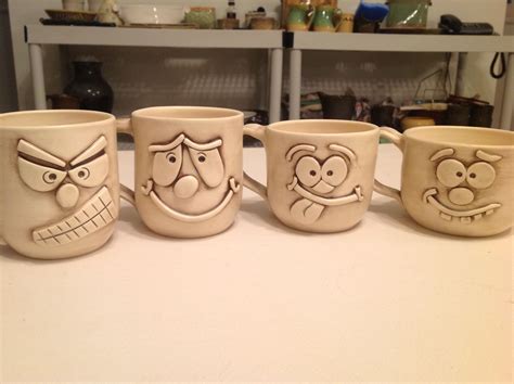 Pottery Ideas To Make | www.pixshark.com - Images ... | Clay mugs, Pottery, Clay pottery