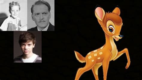 Animated Voice Comparison- Bambi (Bambi) - YouTube