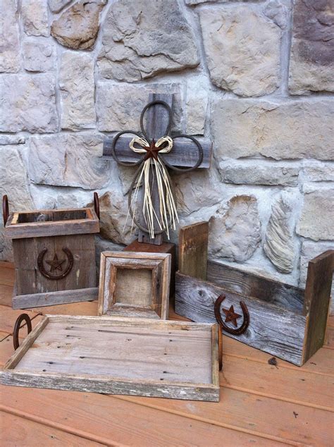 5 piece set of Rustic/Western Decor | Rustic western decor, Western decor, Southwestern home decor