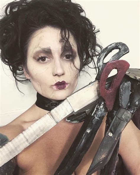 Edward Scissorhands Halloween Makeup inspiration | Halloween makeup ...