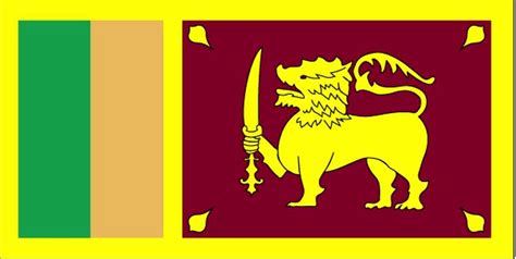 Carroll Bryant: Flag of Sri Lanka