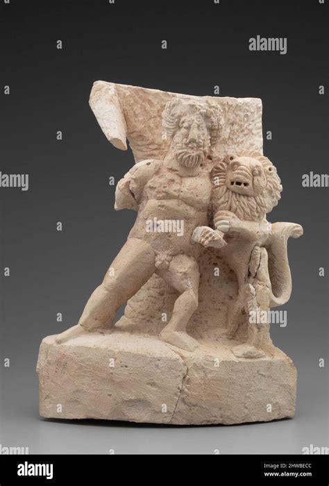 Herakles and the Nemean Lion Stock Photo - Alamy