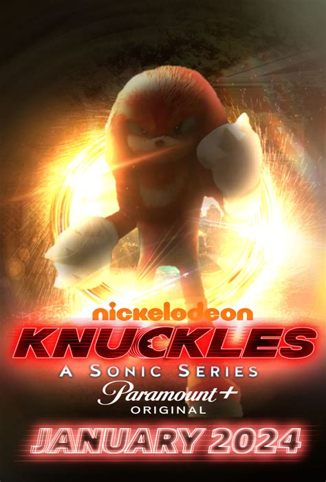 knuckles the series poster V5 by paulinaolguin on DeviantArt