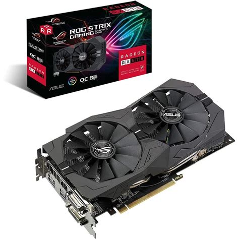 Asus ROG Strix Radeon RX 570 OC Gaming 8GB GDDR5 | PcComponentes.pt