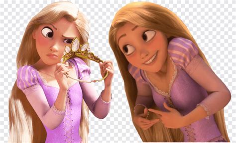 Enrolados Rapunzel Gothel Flynn Rider Ariel, Disney Princess, roxo, mão png | PNGEgg